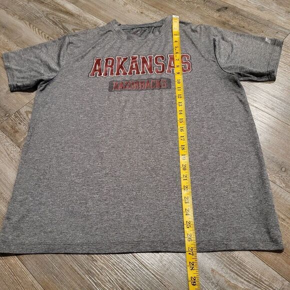University of Arkansas Razorbacks Russell Performance Dri Fit Shirt Mens Large - Picture 4 of 6